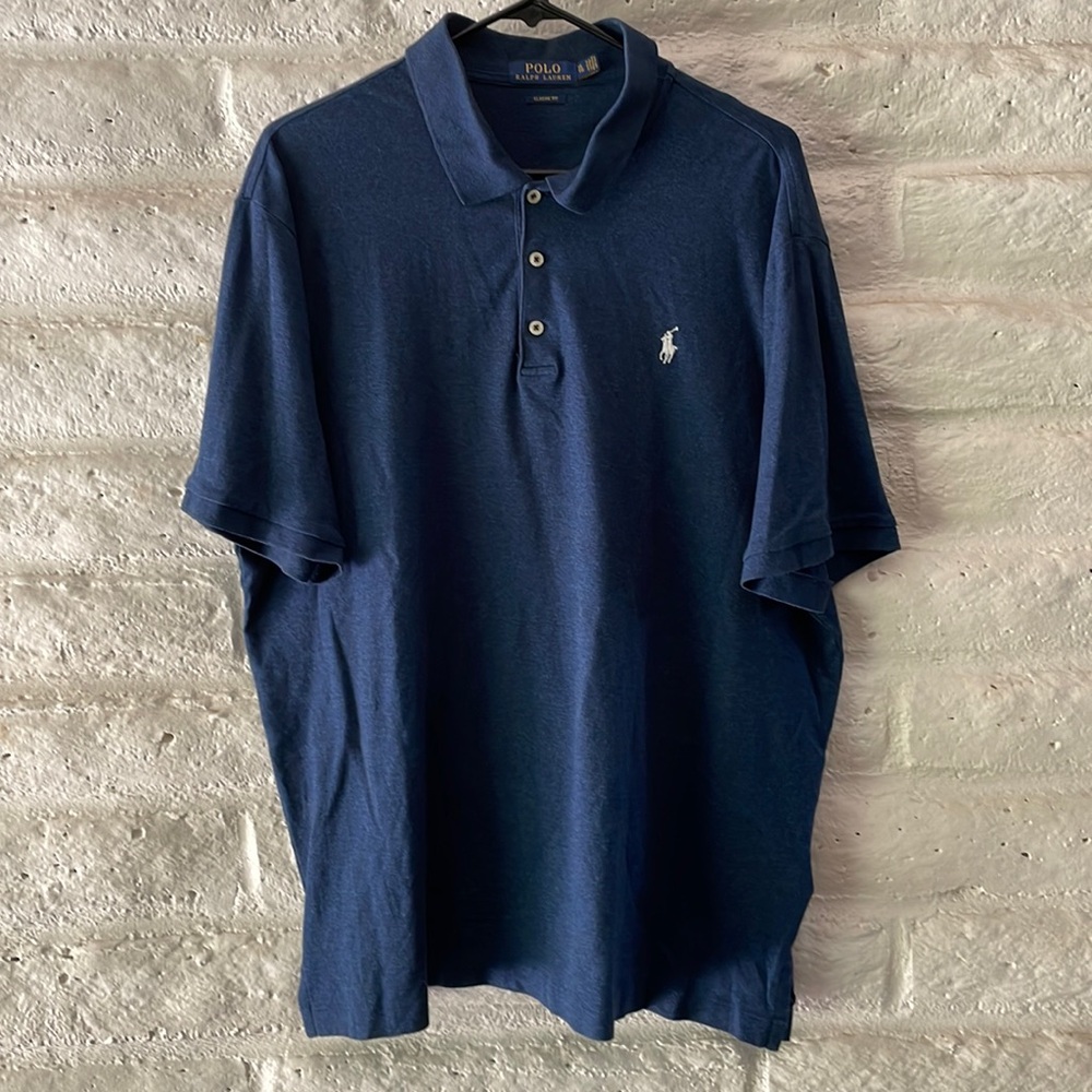 Polo Ralph Lauren classic fit blue shirt